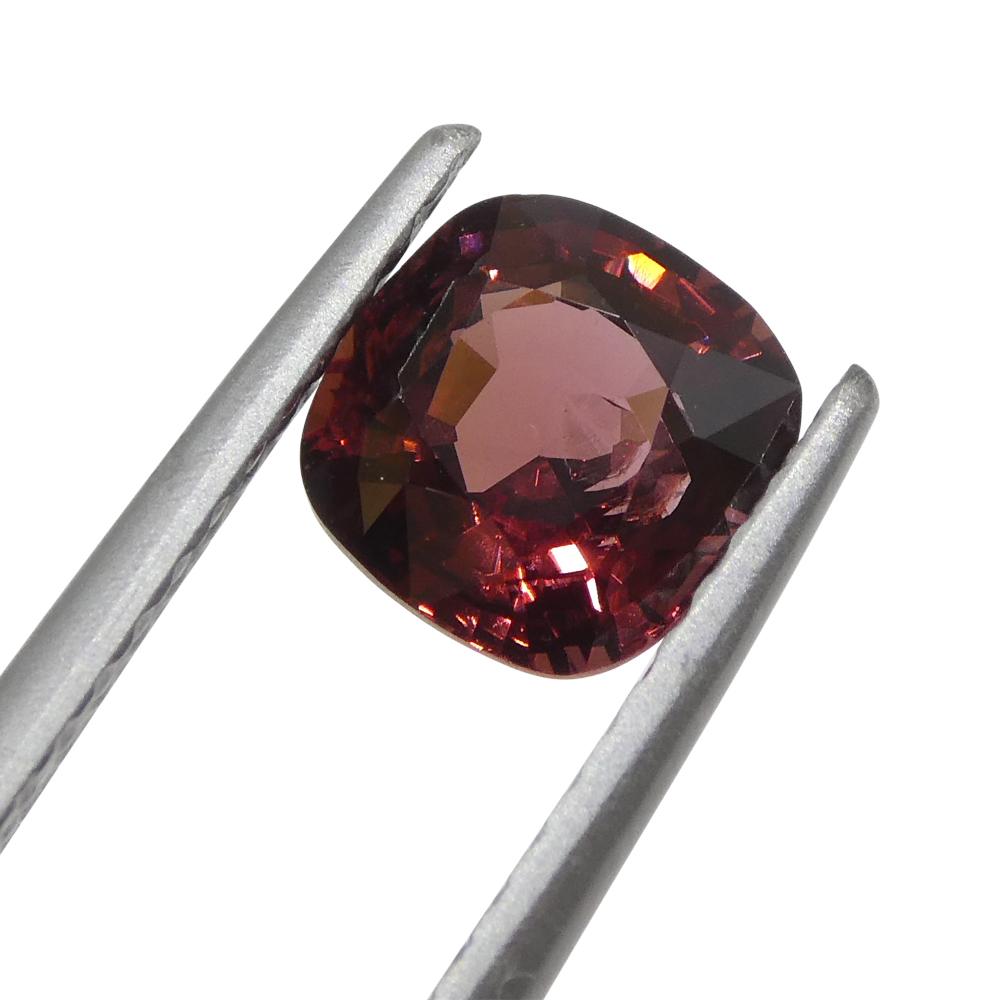 Cushion Cut 1.04ct Cushion Red Spinel from Sri Lanka For Sale