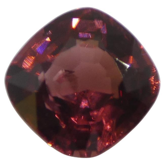 1.04ct Cushion Red Spinel from Sri Lanka For Sale