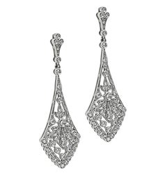 1.04ct Diamond Chandelier Earrings