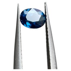 1.04ct No Heat Blue Sapphire /No Heat sapphire (6.45x5.25x3.27mm)