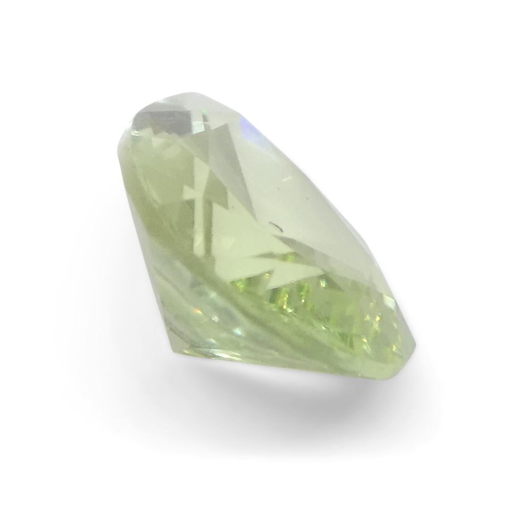 1.04ct Tormalina verde perla in vendita 6