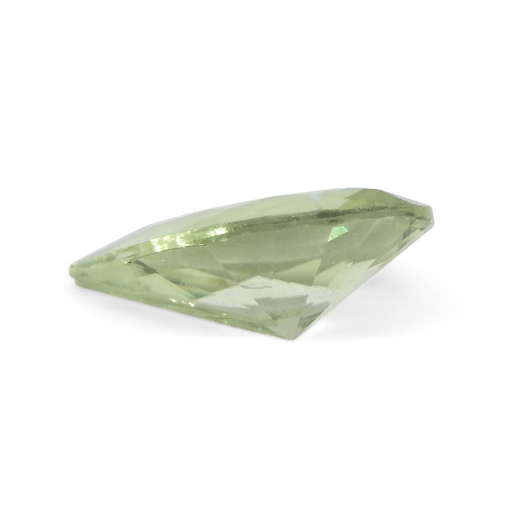1.04ct Tormalina verde perla in vendita 7
