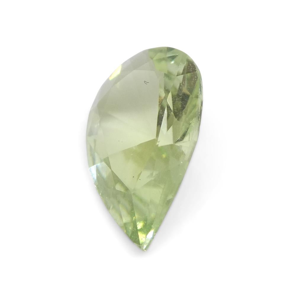 1.04ct Tormalina verde perla in vendita 2