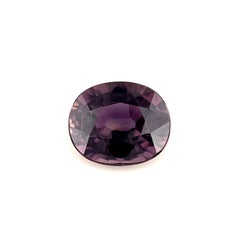 1.04 Zaffiro non riscaldato rosa viola taglio ovale non trattato Gemma sfusa