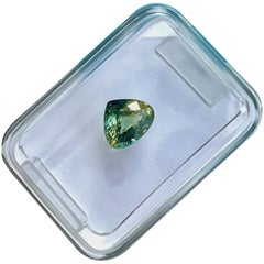 1.04ct Unique IGI Certified Bi Colour Blue Yellow Australian Sapphire Gemstone