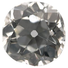 Diamant circulaire brillant de 1,05 carat, certifié GIA, de couleur I et de pureté VS2