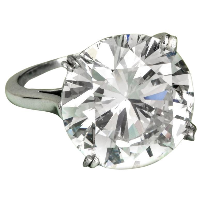 10.5-Carat G VS Round Diamond Ring  GIA Certified  Timeless Brilliance f