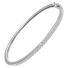 Diamante Tanisa Nahata 1.05ct. Bracciale in oro bianco 18 carati.