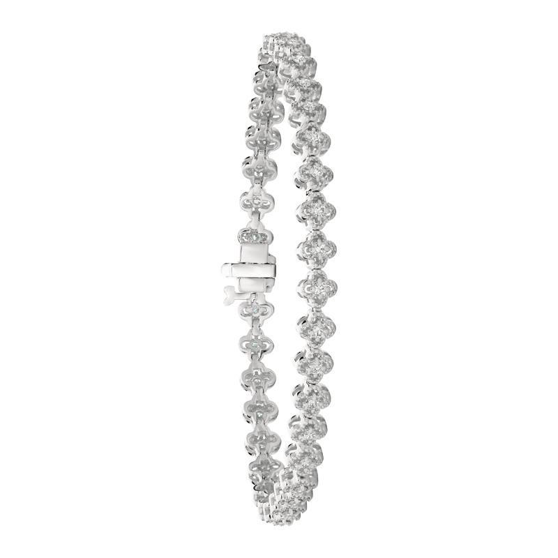 diamond leaf bracelet