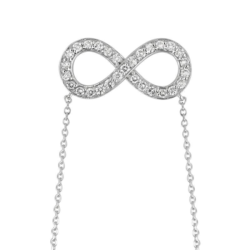 14 karat gold infinity necklace