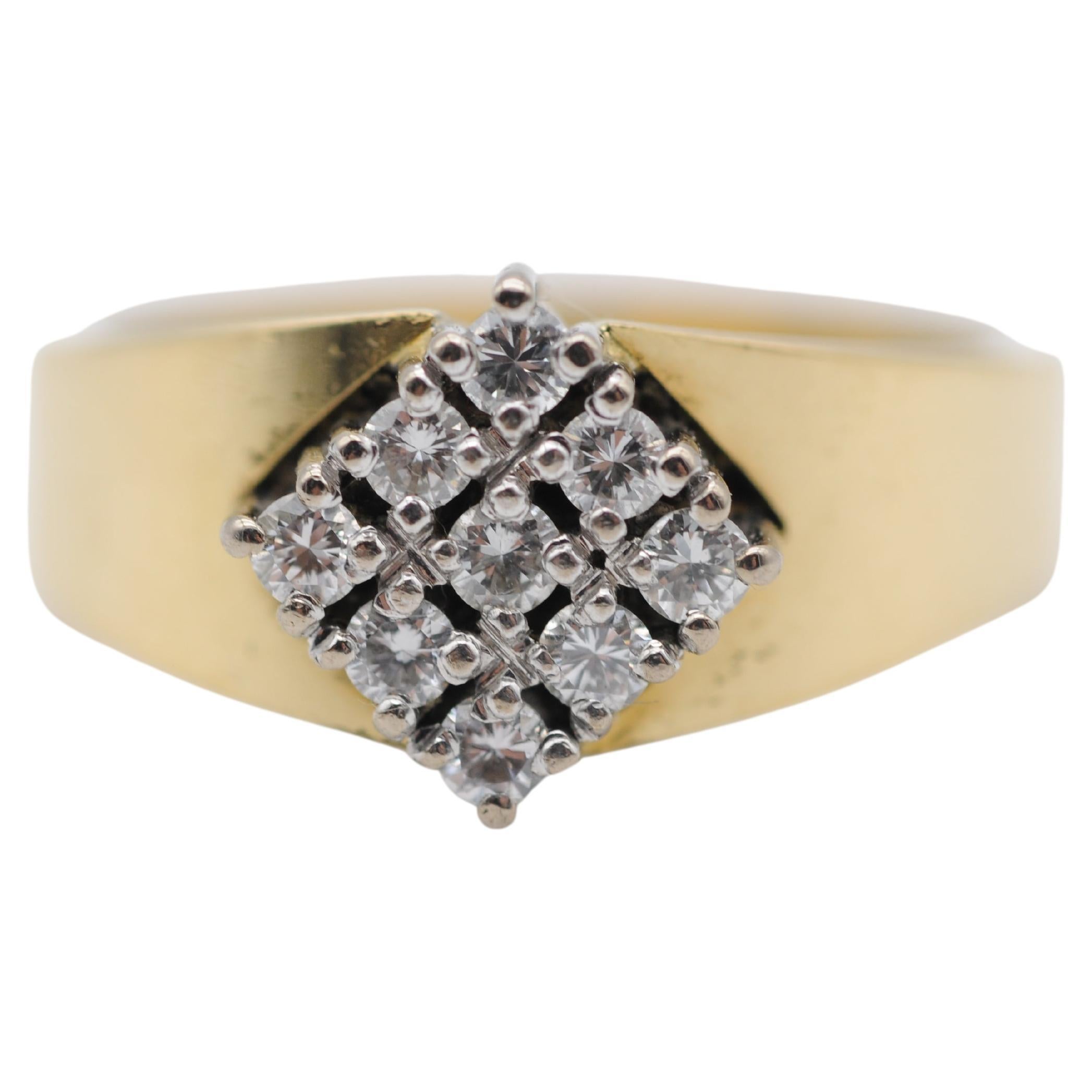 Bague solitaire brillante de 1,05 carat