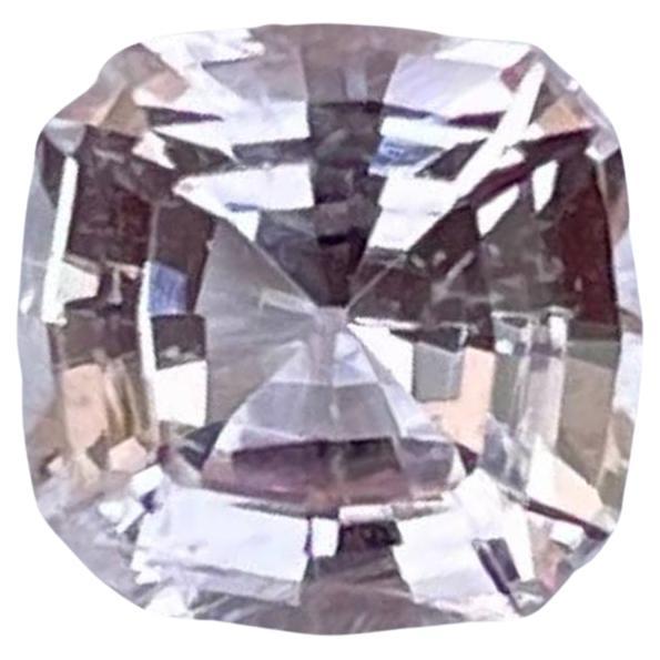 1.05 carats Pink Morganite Stone Cushion Cut Natural African Gemstone