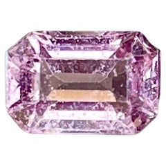 1.05 carats Pink Spinel Stone Emerald Cut Natural Gemstone from Burma