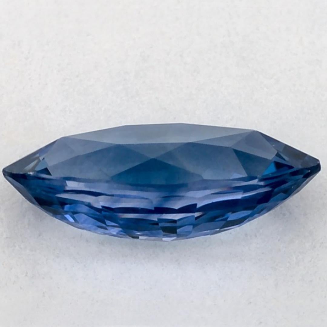 1.05 Karat Blauer Saphir Marquise Loser Edelstein im Zustand „Neu“ im Angebot in Fort Lee, NJ