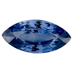 1.05 Ct Blue Sapphire Marquise Loose Gemstone