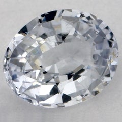 1.05 Karat Blauer Saphir Oval Loser Edelstein