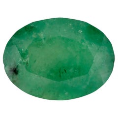 1.05 Ct Emerald Oval Loose Gemstone (pierre précieuse en vrac)