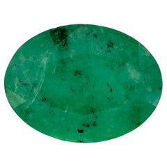 1.05 Ct Emerald Oval Loose Gemstone (pierre précieuse en vrac)