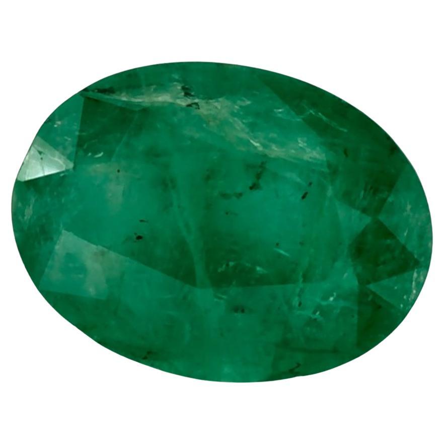 1.05 Ct Emerald Oval Loose Gemstone (pierre précieuse en vrac)