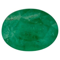 1.05 carati di smeraldo ovale sfuso