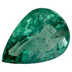 1.05 Ct Emerald Pear Loose Gemstone