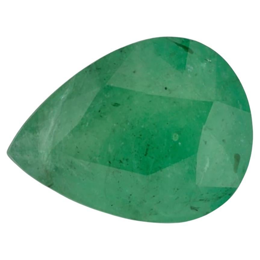 1.05 Ct Emerald Pear Loose Gemstone (pierre précieuse en vrac)
