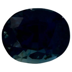 1.05 Ct Green Sapphire Oval Loose Gemstone