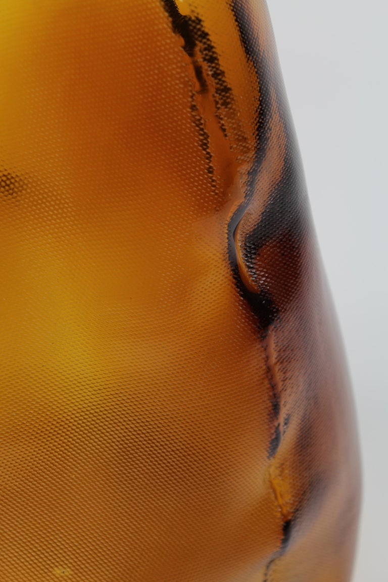 105 Ltr Forms, Amber, Handmade Glass Object by Vogel Studio For Sale at ...