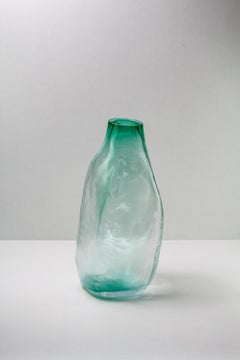 105 Ltr Forms, New Emerald Green, Handmade Glass Object by Vogel Studio