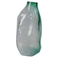 105 Ltr Forms, New Emerald Green, Handmade Glass Object by Vogel Studio