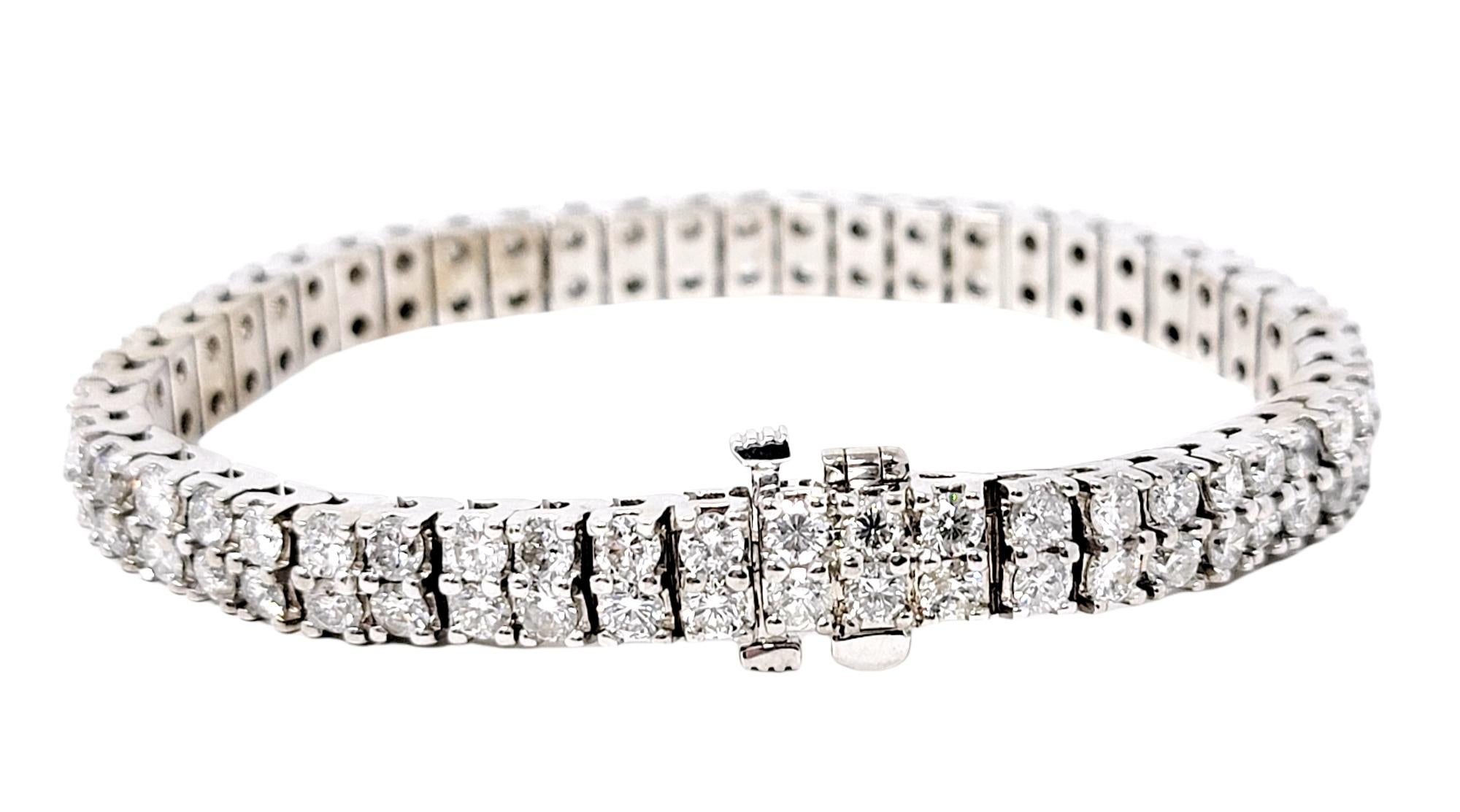 multi row diamond bracelet