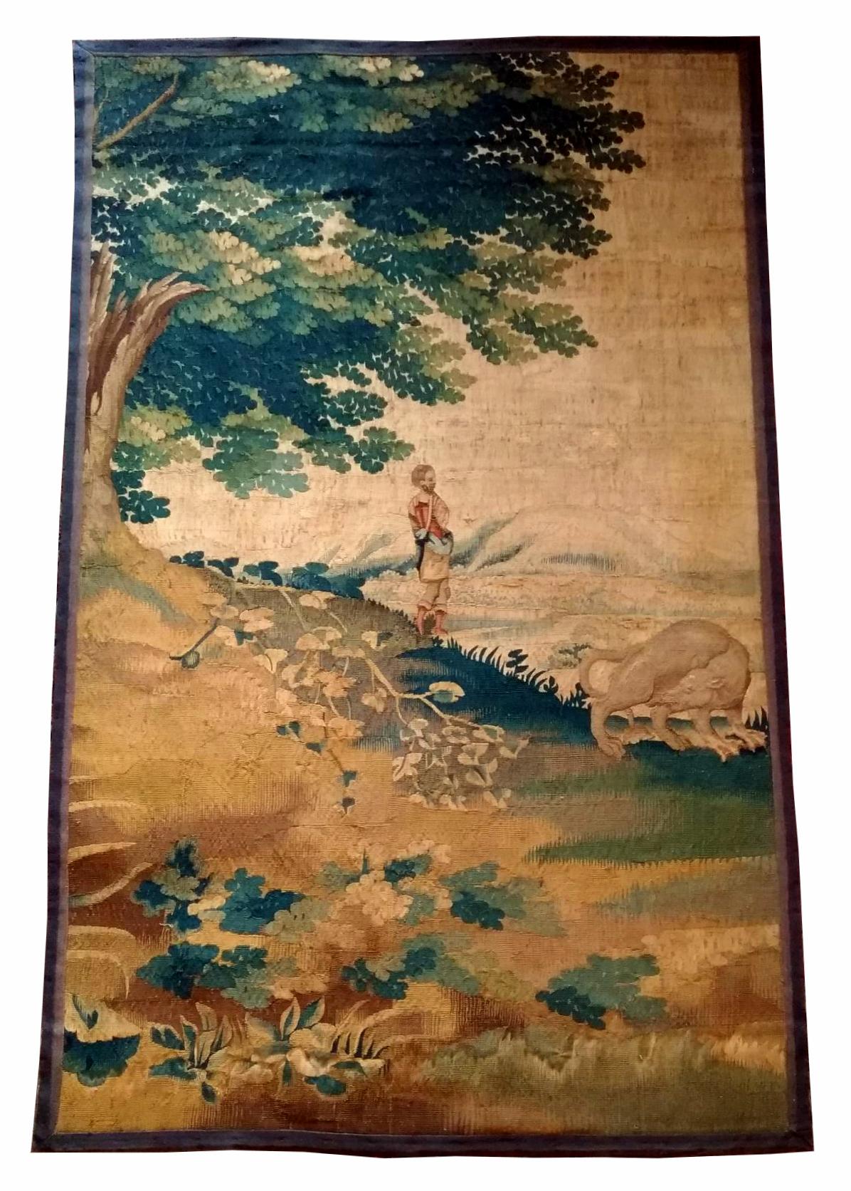 1054 -  Luxurious 18th Century Brussels Tapestry 6