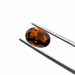 10,55 Carati di Citrino di Madeira ovale sfaccettato Gemma sfusa