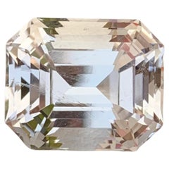 10.55 Carat Natural Loose Golden Topaz Emerald Shape Gemstone