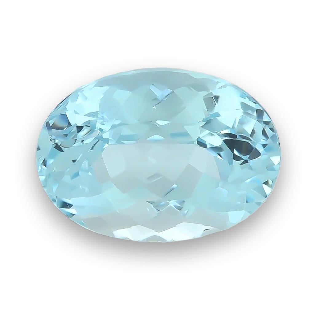 Discover the captivating elegance of Aquamarine at 1stDibs, where the finest natural gemstones are showcased. This remarkable Aquamarine, with its enchanting light blue hue, epitomizes purity and sophistication, making it a prized addition for