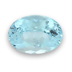 Natural Blue Aquamarine Gemstone 10.55 carats / JupiterGem
