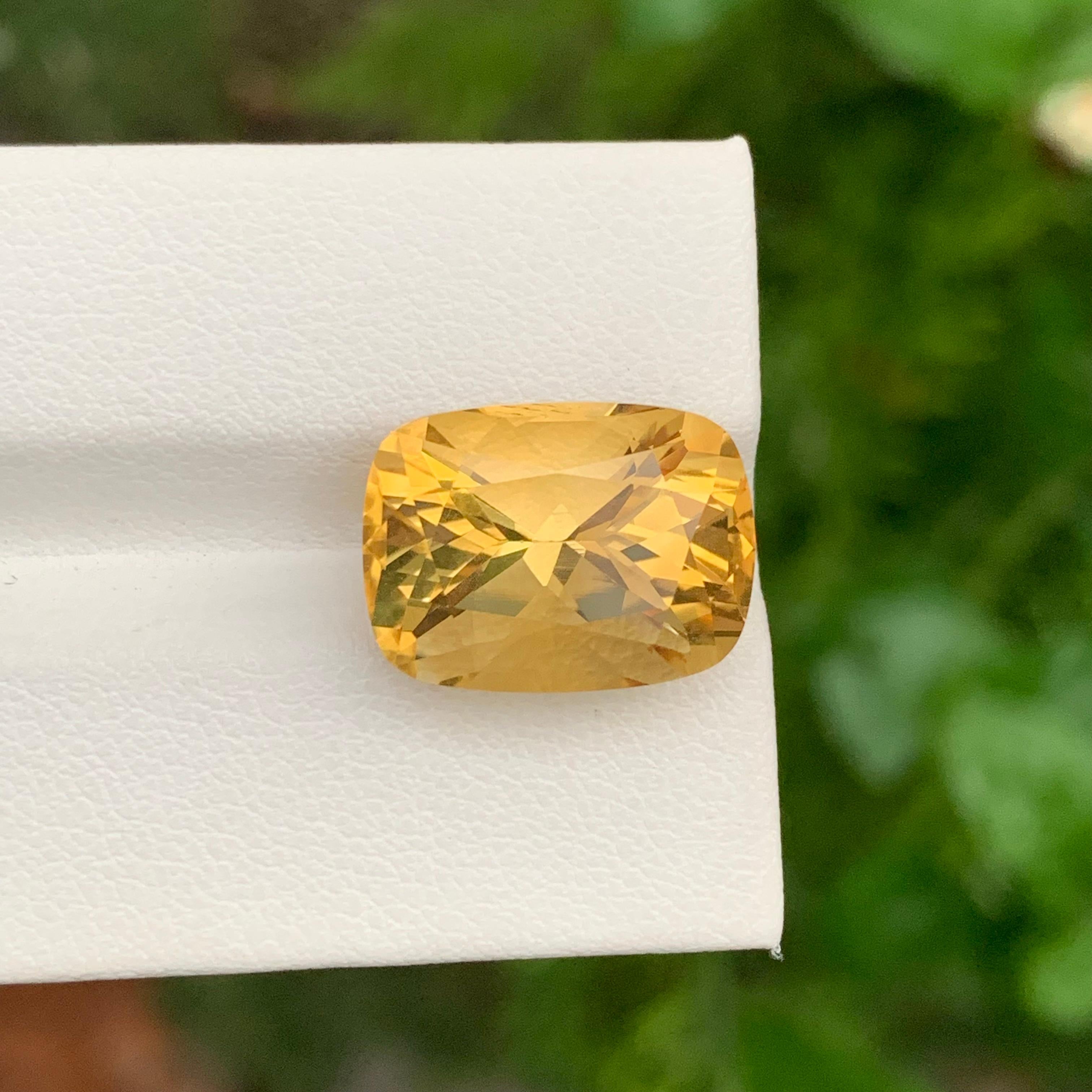 Loose Citrine

Weight: 10.55 Carats
Dimension: 15.6 x 11.6 x 9.6 Mm
Origin: Brazil
Treatment: Non
Certficate: On Demand
Cut : Butterfly 


Citrine, a radiant and versatile gemstone, enchants with its warm, golden hues and remarkable properties. A