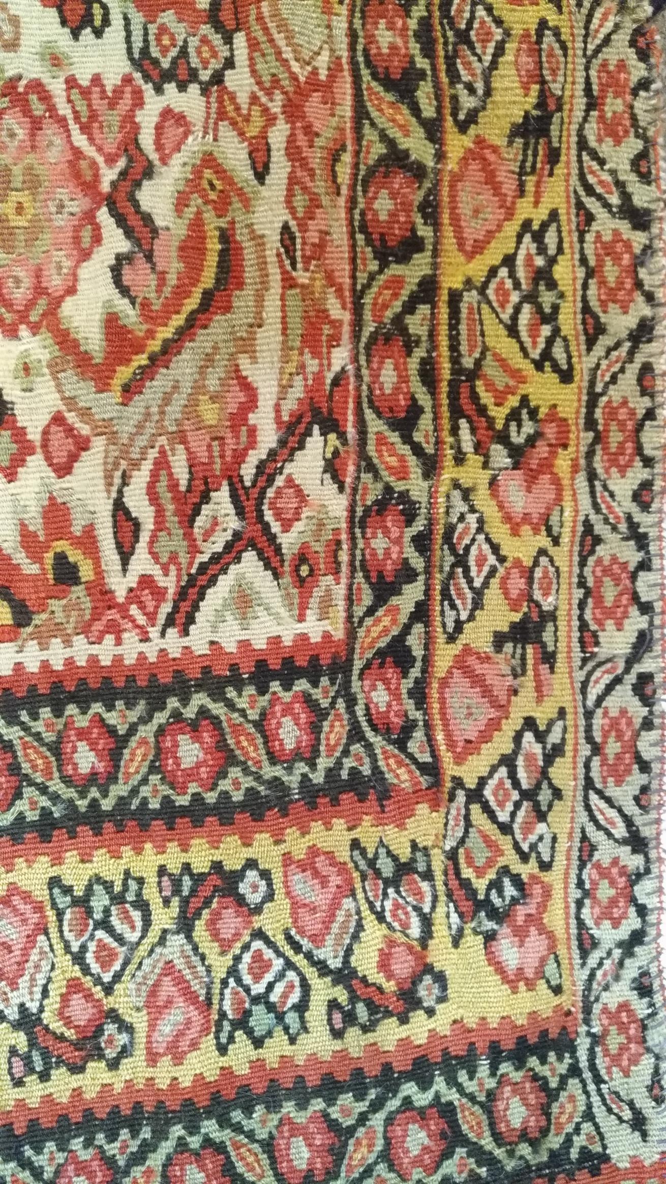 1057 -  Very Beautiful Old Kilim Senneh For Sale 5