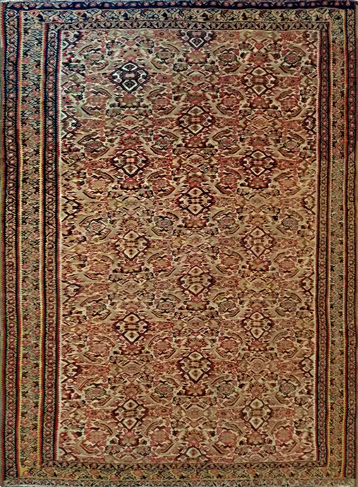 1057 -  Très belle vieille chaise Kilim Senneh