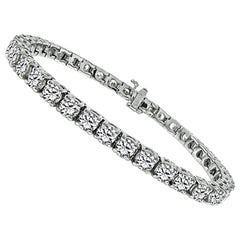 Pulsera de tenis con diamantes de 10,57 ct