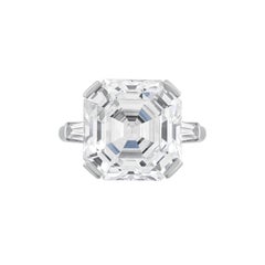 10.58 Carat Emerald-cut Statement VS Collector’s Grade Grandeur  Diamond Ring