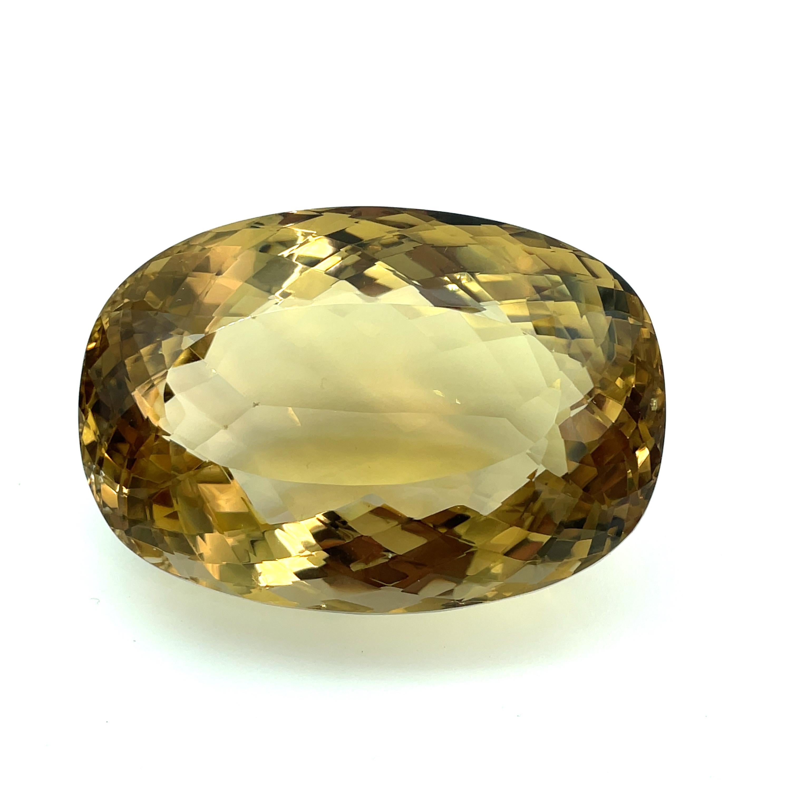 1058 Carat Oval Faceted Smoky Quartz Collector Gemstone (pierre précieuse de collection)   en vente 4