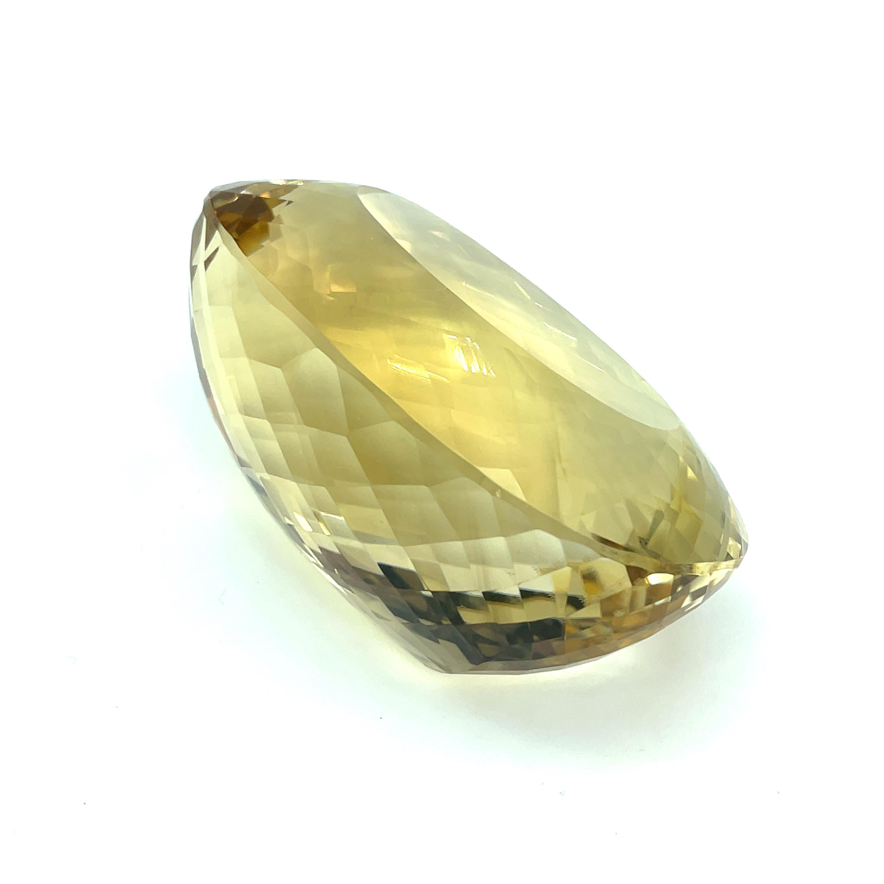 1058 Carat Oval Faceted Smoky Quartz Collector Gemstone (pierre précieuse de collection)   Unisexe en vente