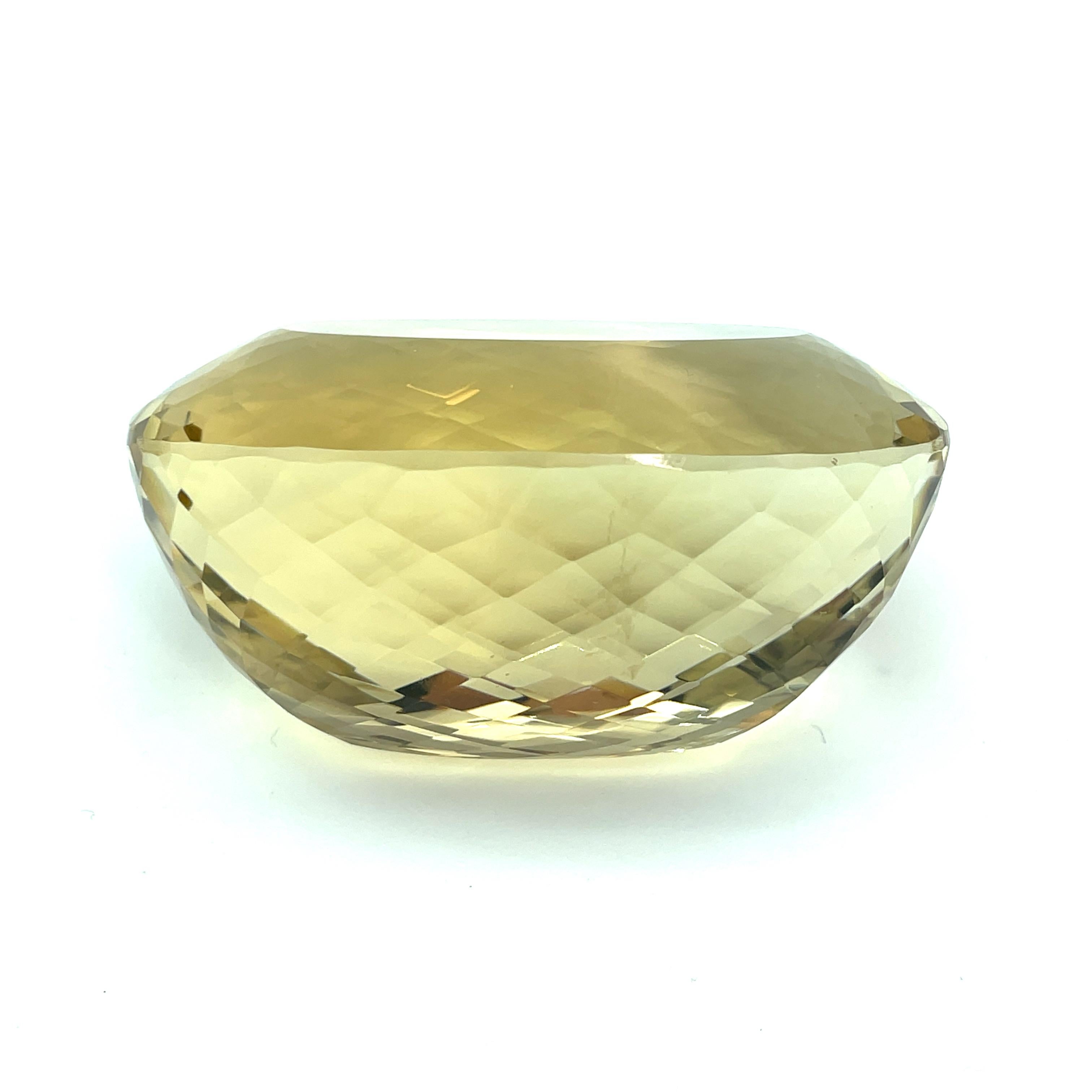 1058 Carat Oval Faceted Smoky Quartz Collector Gemstone (pierre précieuse de collection)   en vente 1