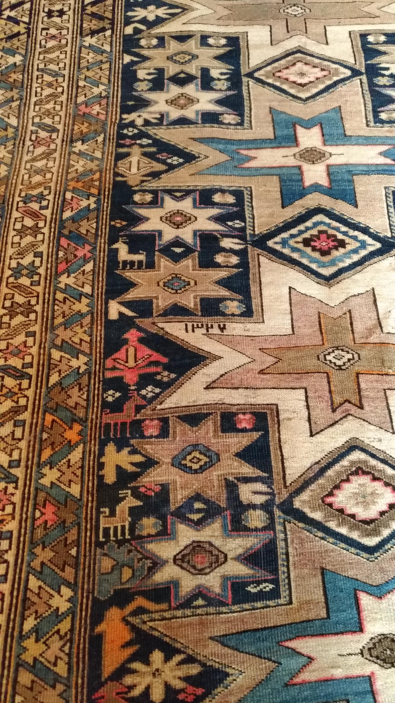 1059, kaukasischer Schirwan-Teppich, 19. Jahrhundert im Angebot 2