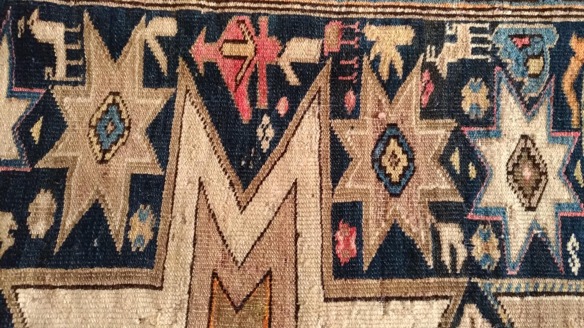 1059, Caucasian Shirvan Carpet 19th Century For Sale 6