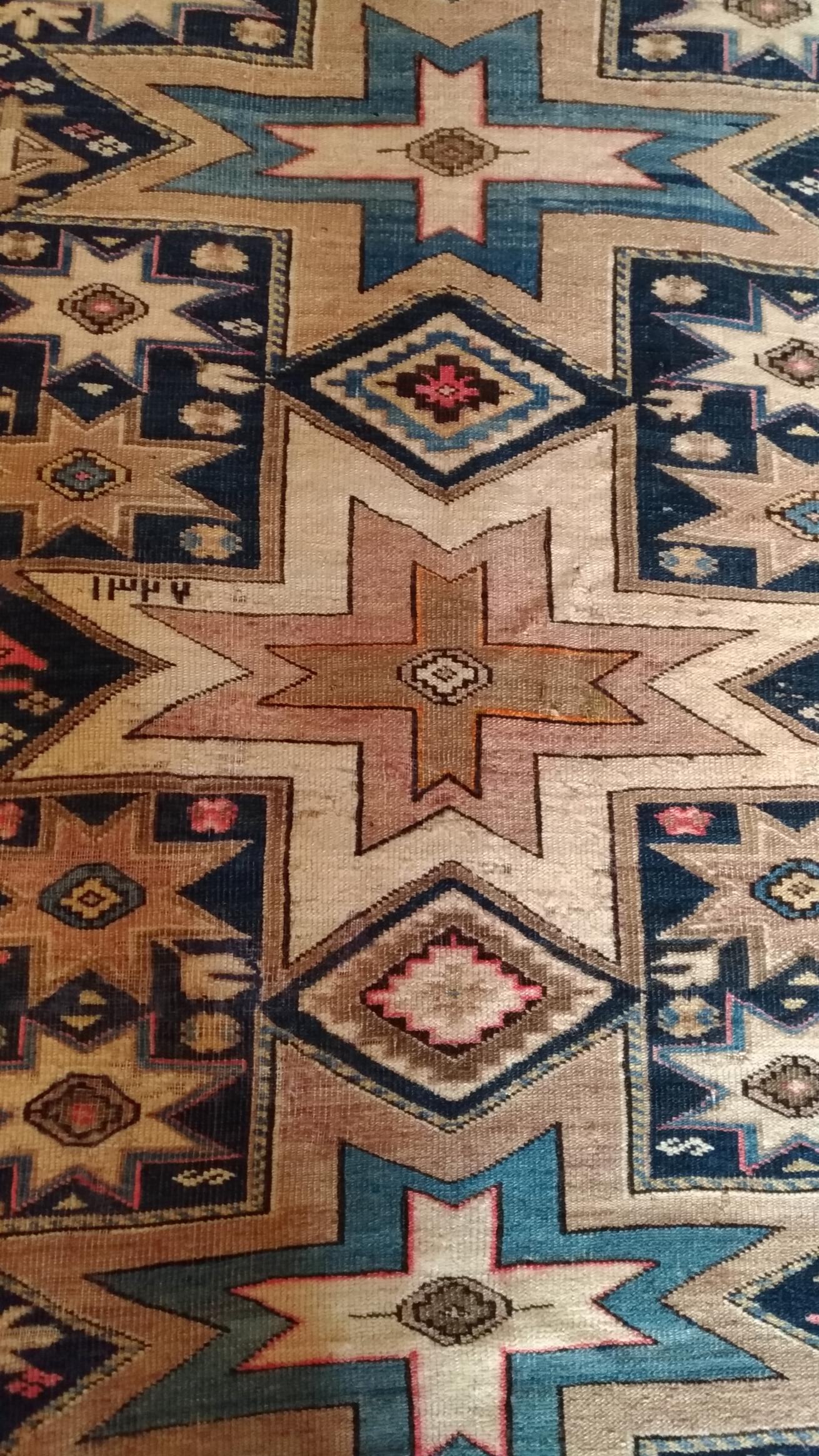 1059, kaukasischer Schirwan-Teppich, 19. Jahrhundert (Handgeknüpft) im Angebot