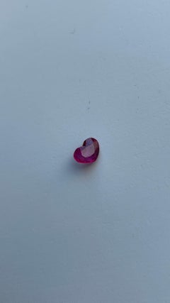 GIA Certified 1.05ct BURMA UNHEATED Ruby