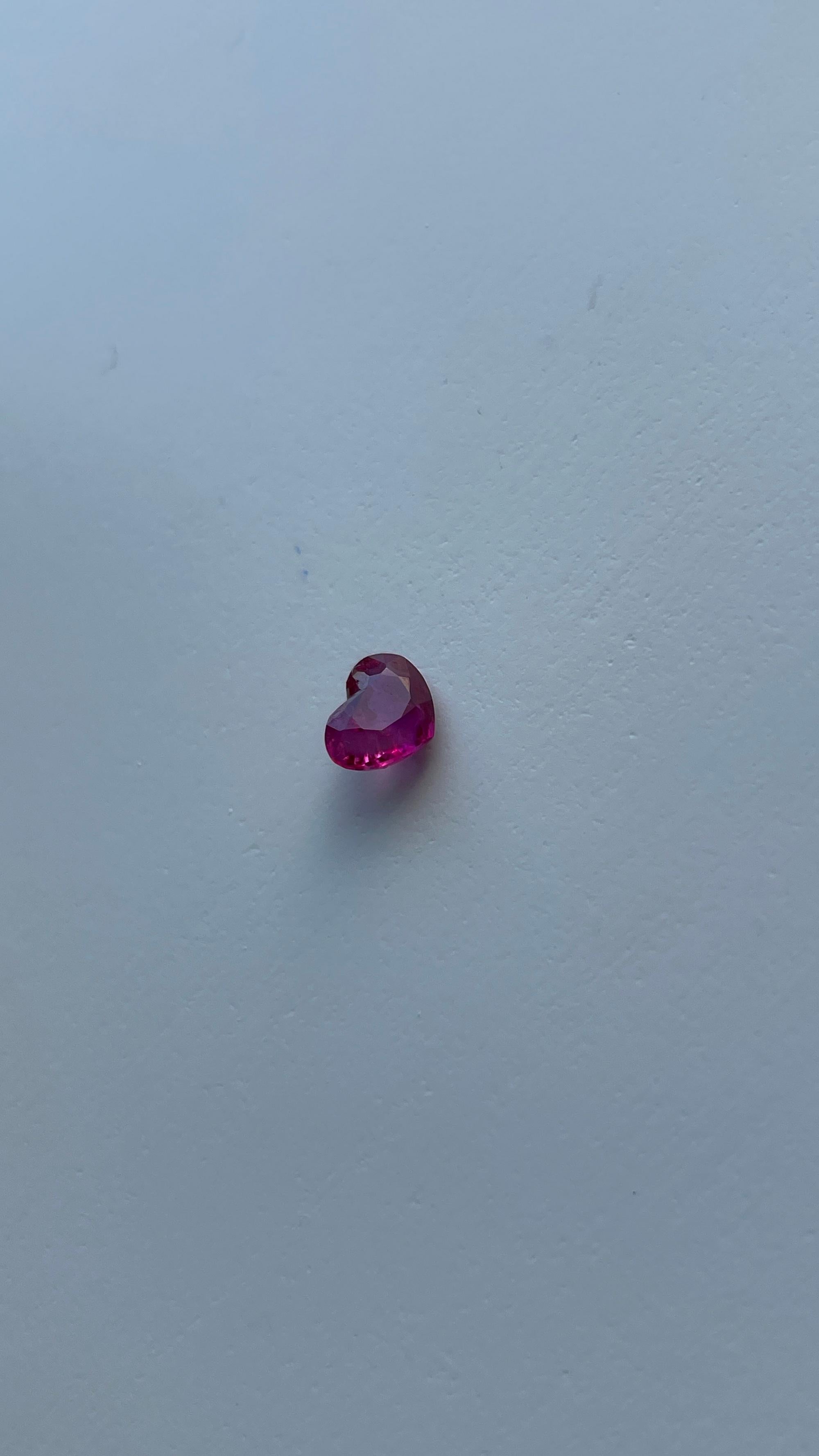 Rubí sin calentar BURMA certificado por GIA de 1,05 ct Art Decó
