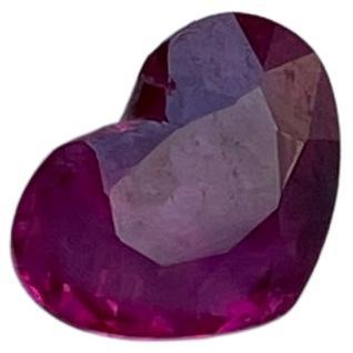 Rubí sin calentar BURMA certificado por GIA de 1,05 ct